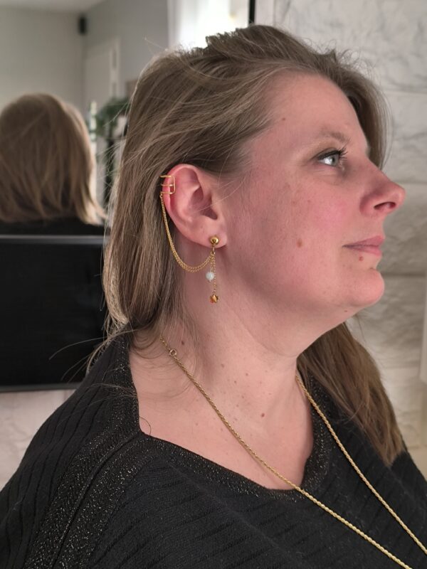 Boucle d’oreille Douceur et Liberté – Image 2