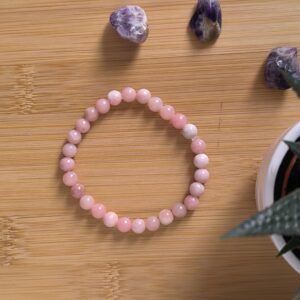 Bracelet en Opale Rose