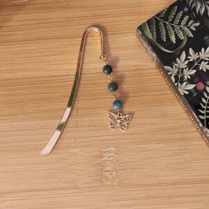 Marque page papillon et apatite